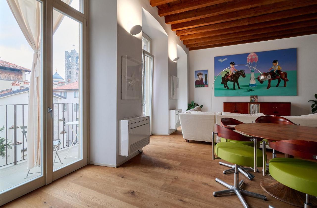 "Camera Con Vista" Bergamo Alta Eksteriør bilde